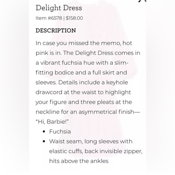 Brand new, never worn beautiful pink dress - Picture 6 of 8